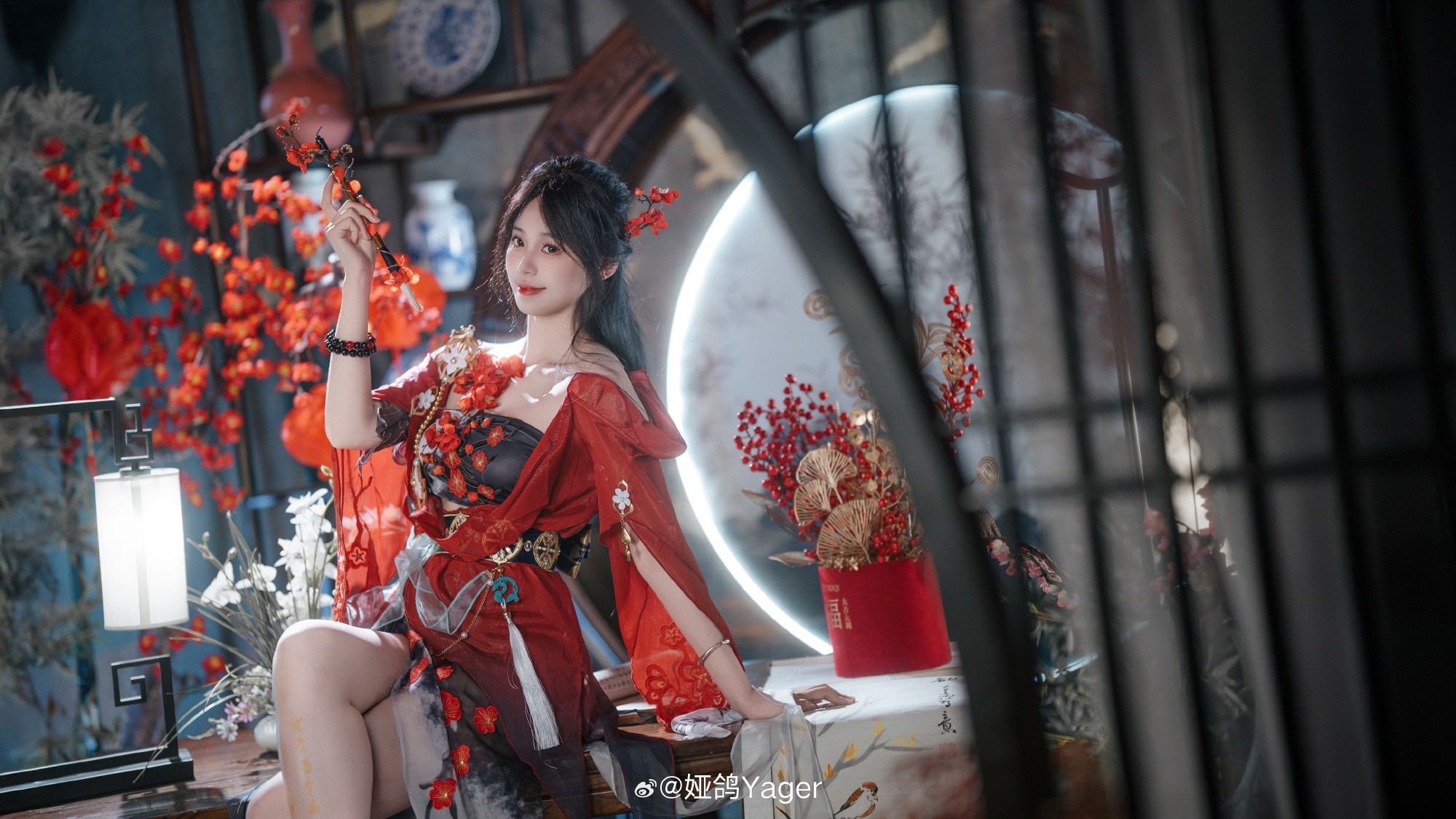 j9九游真人游戏第一平台新年戒色别搞👍永劫主持娅鸽晒照：一片雪白摄人心魄🥵