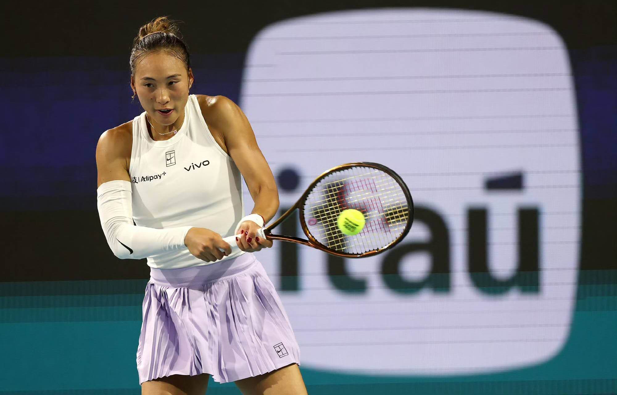 第六次翻山失败，中国一姐暴露致命短板，萨巴终成郑钦文最大心魔